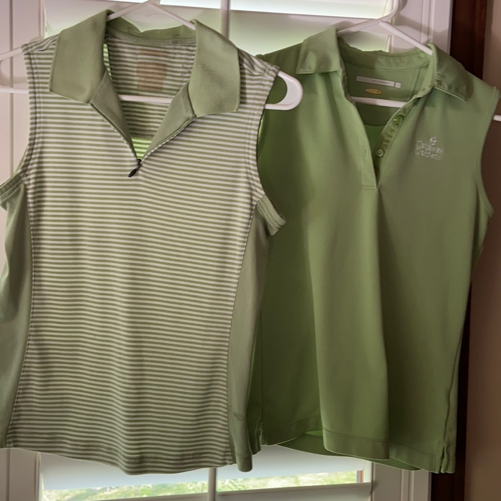 2 Women’s Golf Shirts